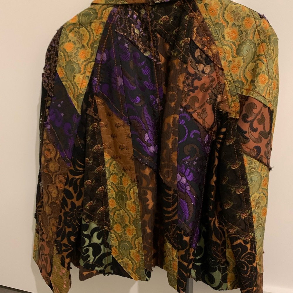 Prada Women's Vibrant Patchwork Blazer - image 4